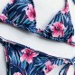 New Sexy Brazilian Print Micro Low Waist Bikini