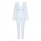 INDRESSME 2 Piece suit with cape sleeves and fitted leg
