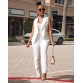 Blazer 2 Piece Sleeveless Double Breasted Pants Suit