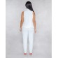 Blazer 2 Piece Sleeveless Double Breasted Pants Suit