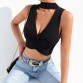 HEYounGIRL Sexy Crop Top with Hollow Out collar & deep cleavage 
